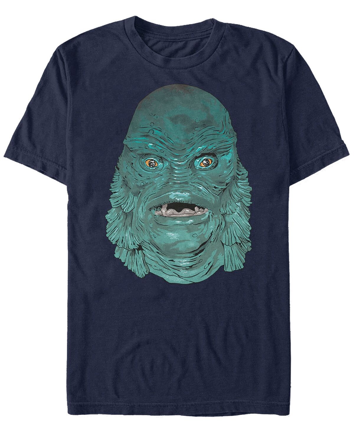 Мужская футболка с коротким рукавом universal monsters creature from the black lagoon big face Fifth Sun, синий
Мужская футболка с коротким рукавом universal monsters creature from the black lagoon big face Fifth Sun, синий