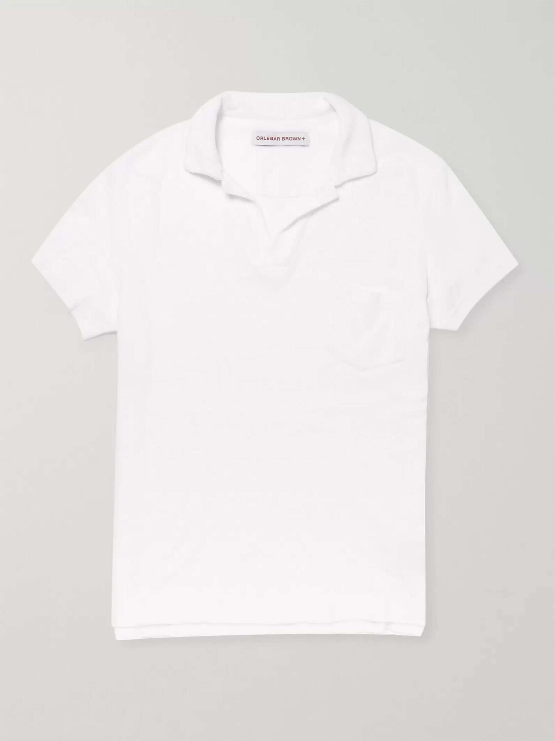 Рубашка поло из хлопка и махровой ткани Slim-Fit с раскладным воротником ORLEBAR BROWN, белый
Рубашка поло из хлопка и махровой ткани Slim-Fit с раскладным воротником ORLEBAR BROWN, белый