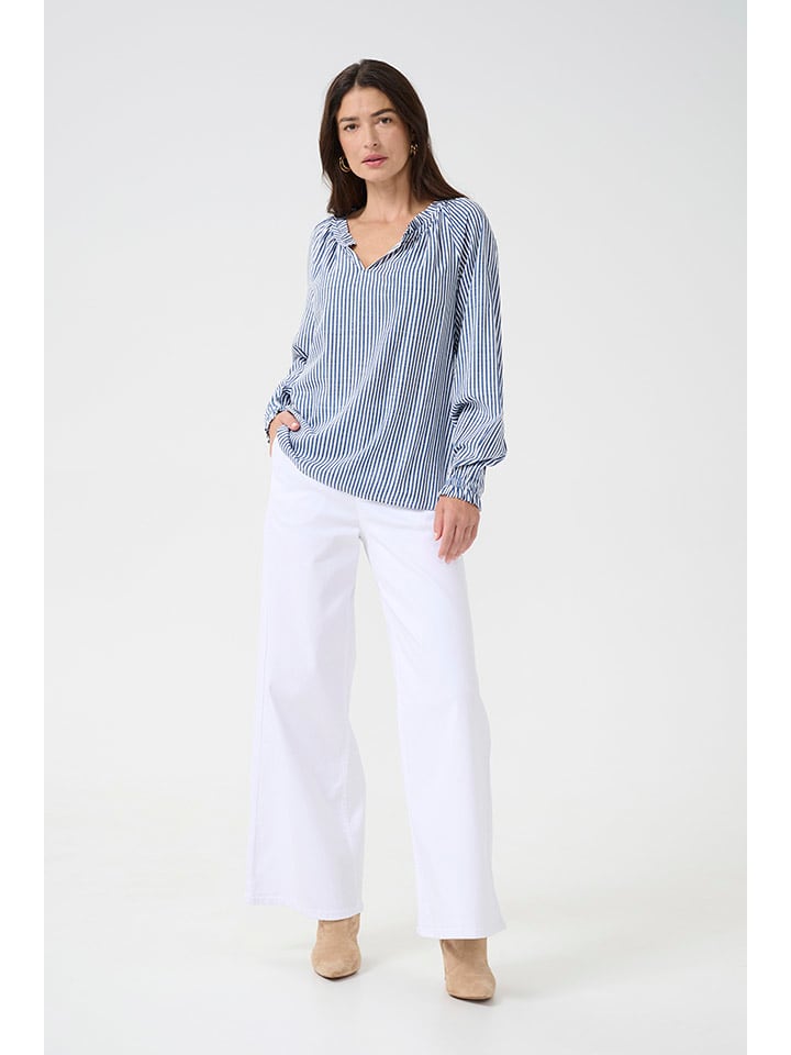 Блузка Cream, синий/белый
Блузка Cream, синий/белый