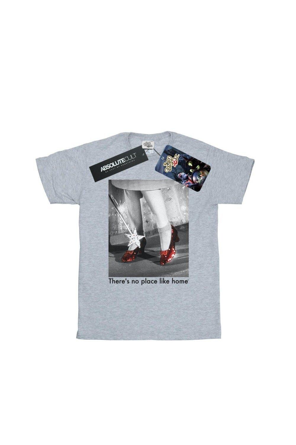 Рубиновые тапочки Хлопковая футболка с фото Wizard of Oz, серый
Рубиновые тапочки Хлопковая футболка с фото Wizard of Oz, серый