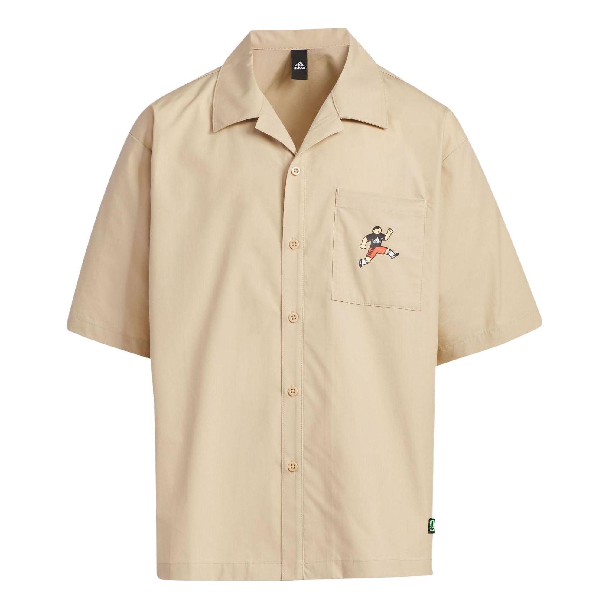 Рубашка (GS) adidas x Seebin Short Sleeve Shirt 'Tan' IN3269, желто-коричневый
Рубашка (GS) adidas x Seebin Short Sleeve Shirt 'Tan' IN3269, желто-коричневый