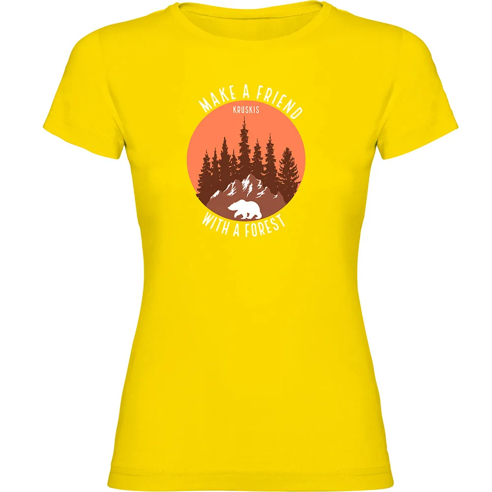 Футболка с коротким рукавом Kruskis Make A Friend, желтый
Футболка с коротким рукавом Kruskis Make A Friend, желтый