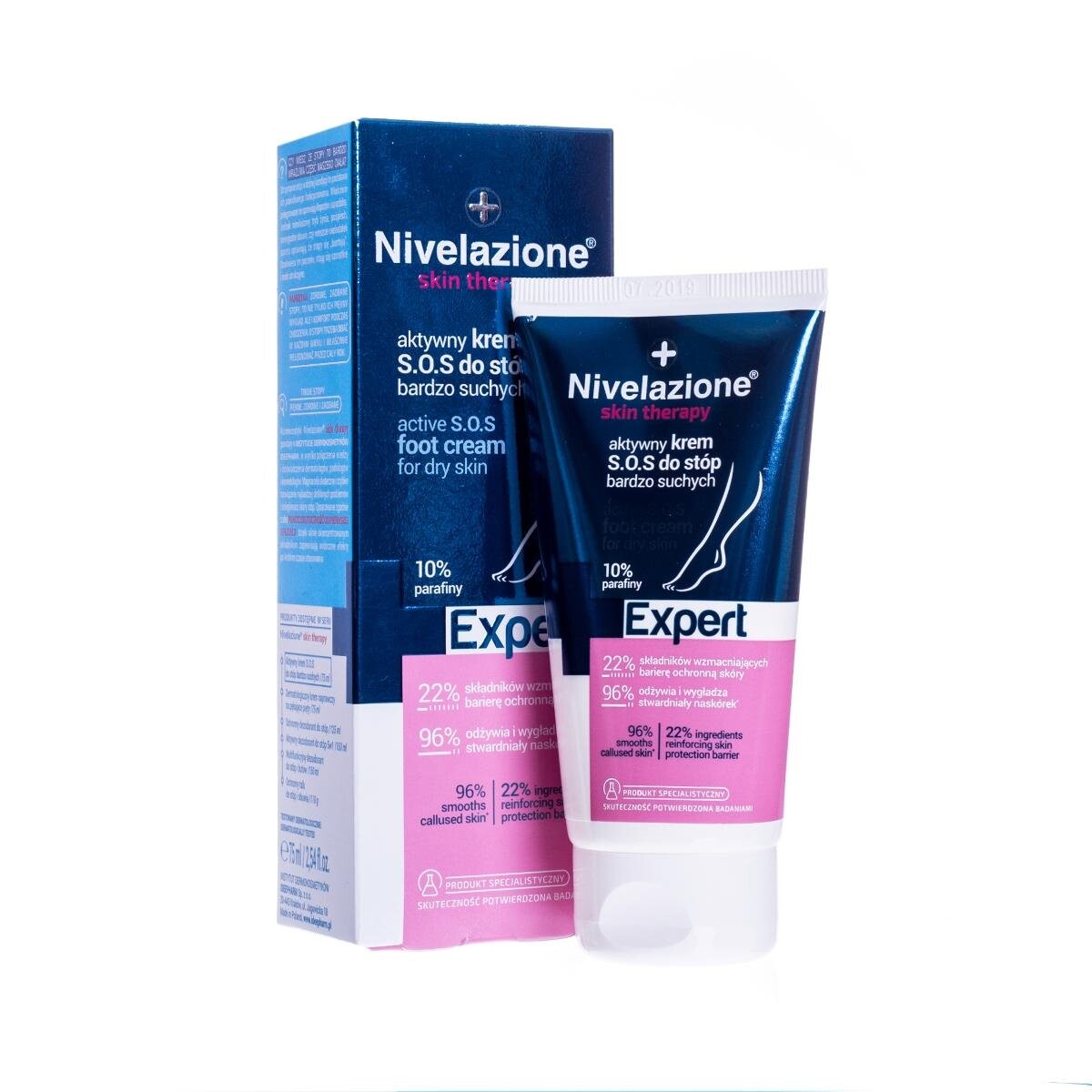 Farmona, Nivelazione, активный крем S.O.S. для очень сухих ног, 75 мл
Farmona, Nivelazione, активный крем S.O.S. для очень сухих ног, 75 мл