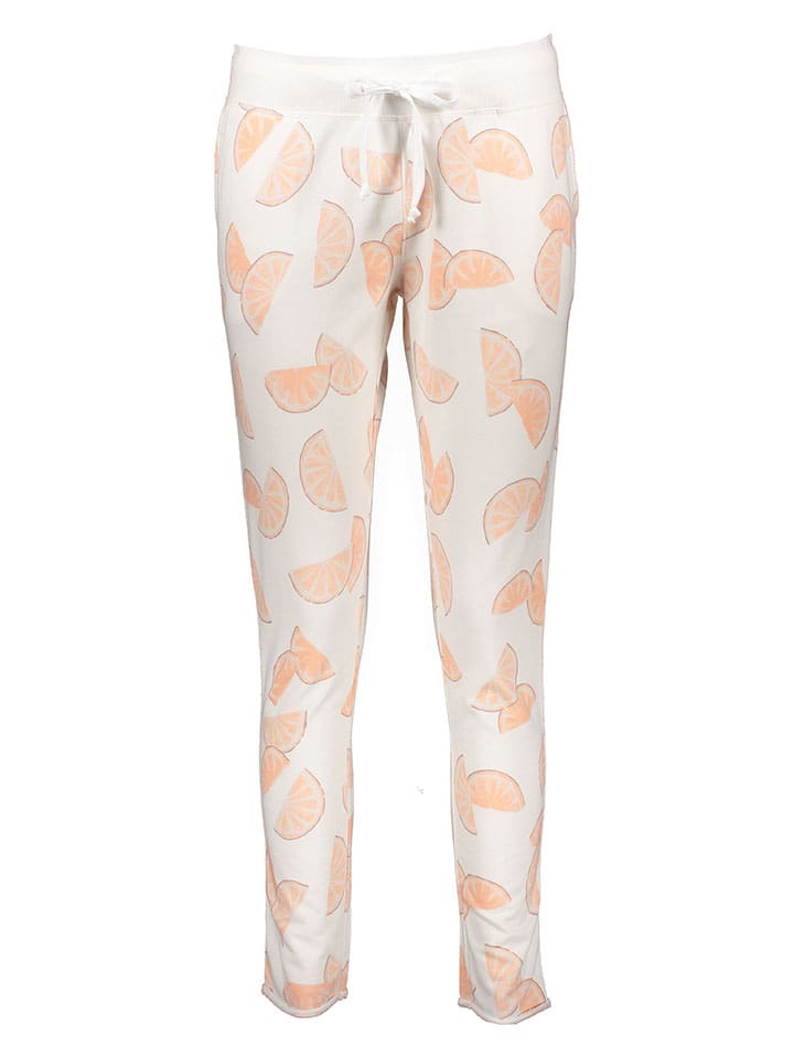 Juvia Пижамные штаны бело-оранжевого цвета
Juvia Пижамные штаны бело-оранжевого цвета