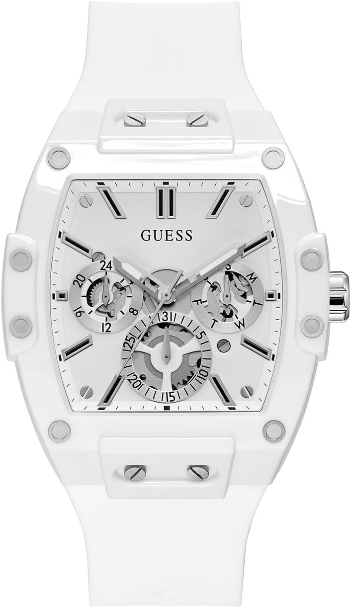 GUESS Мужские часы Trend Tonneau 43mm, White/White/Silver
GUESS Мужские часы Trend Tonneau 43mm, White/White/Silver