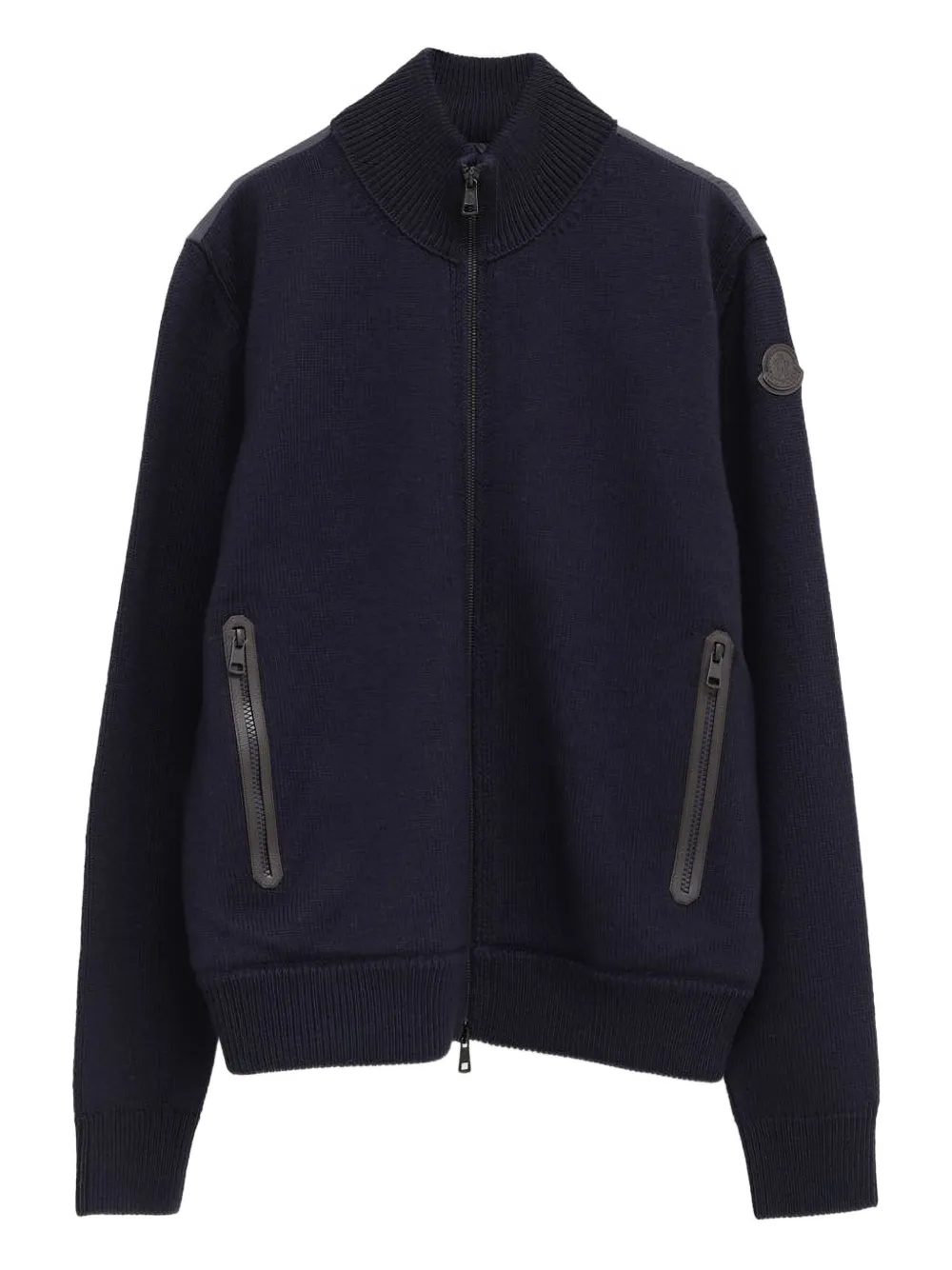 Стеганый кардиган на молнии Moncler, синий
Стеганый кардиган на молнии Moncler, синий