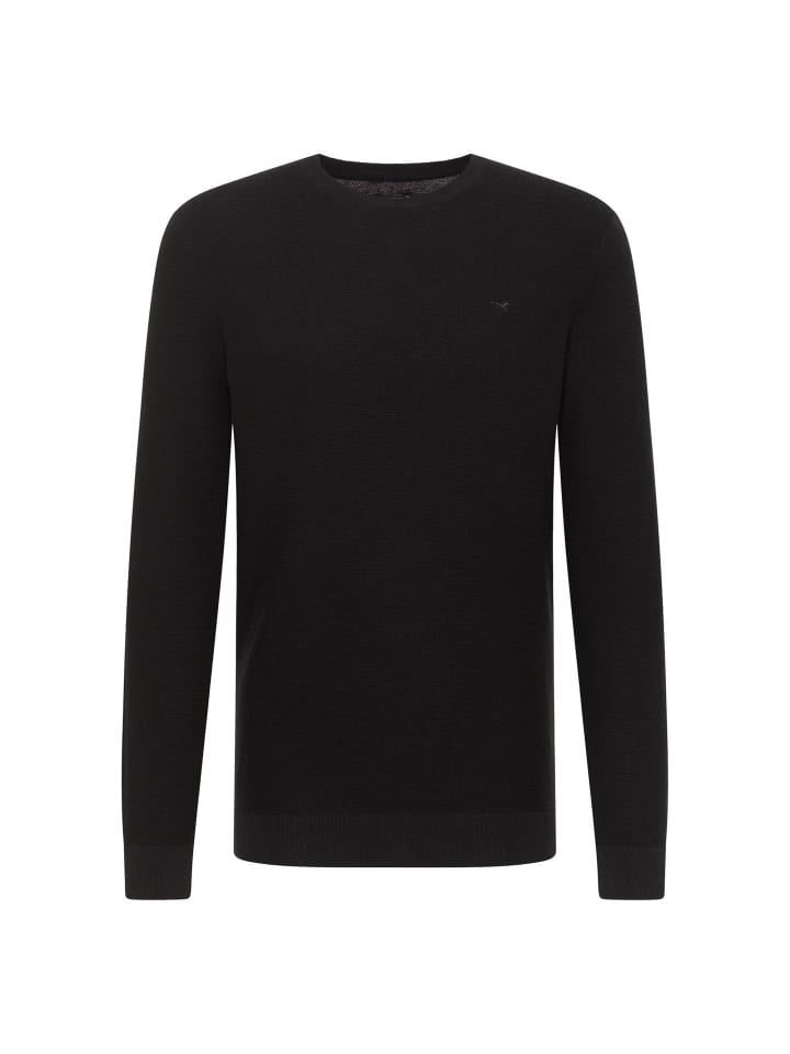 Черный вязаный свитер Mustang
Черный вязаный свитер Mustang