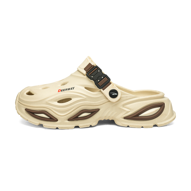 DEERWAY Клоги мужские бежево-коричневые, цвет Beige Brown
DEERWAY Клоги мужские бежево-коричневые, цвет Beige Brown