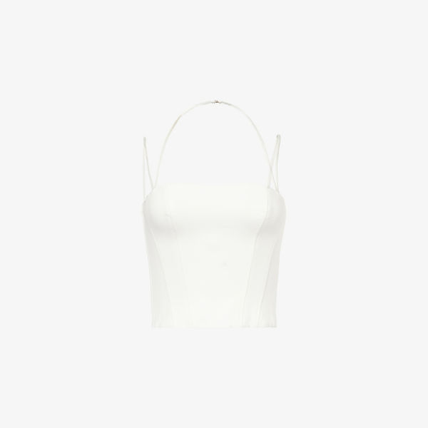 Топ укороченный Reformation Elliot, белый
Топ укороченный Reformation Elliot, белый