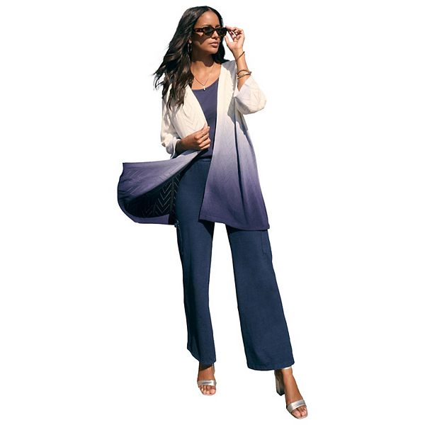 Женский кардиган омбре plus size Roaman'S
Женский кардиган омбре plus size Roaman'S