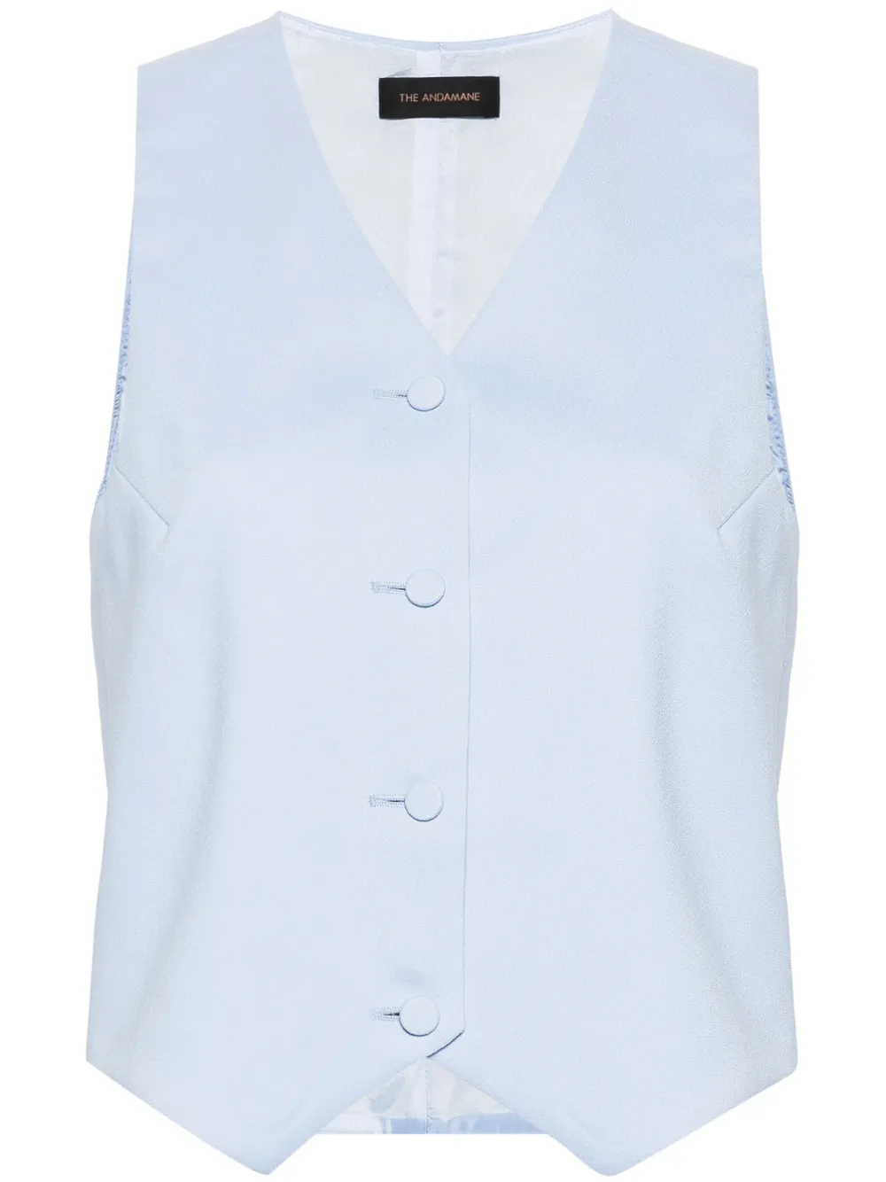 Фактурный жилет THE ANDAMANE, синий
Фактурный жилет THE ANDAMANE, синий