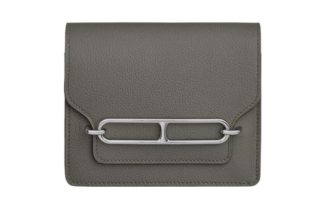 HERMES Roulis Evercolor Calfskin Pig Nose Wallet Bag Women's 0L Grismeyer Rain Cloud Gray
HERMES Roulis Evercolor Calfskin Pig Nose Wallet Bag Women's 0L Grismeyer Rain Cloud Gray