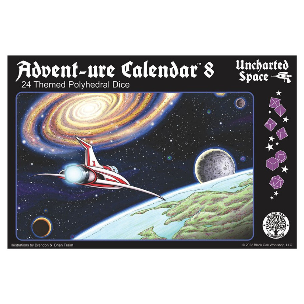Аксессуары Black Oak Workshop Advent-ure Calendar 8: Uncharted Space
Аксессуары Black Oak Workshop Advent-ure Calendar 8: Uncharted Space