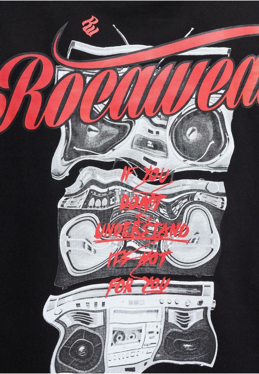 Принт на футболке Rocawear, черный
Принт на футболке Rocawear, черный