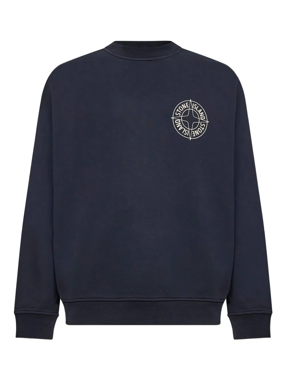 Свитшот с круглым вырезом и логотипом-компасом Stone Island, синий
Свитшот с круглым вырезом и логотипом-компасом Stone Island, синий