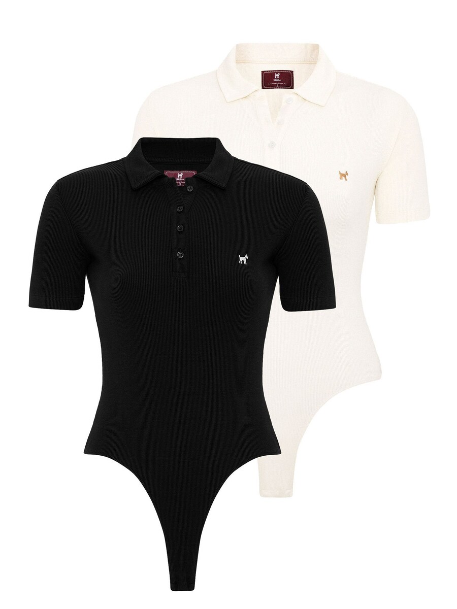 Боди-рубашка Williot Esperanza, черный/белый
Боди-рубашка Williot Esperanza, черный/белый