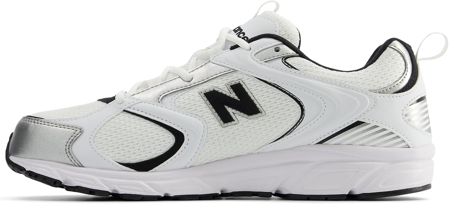 Мужские кроссовки New Balance, White/Black/Silver
Мужские кроссовки New Balance, White/Black/Silver