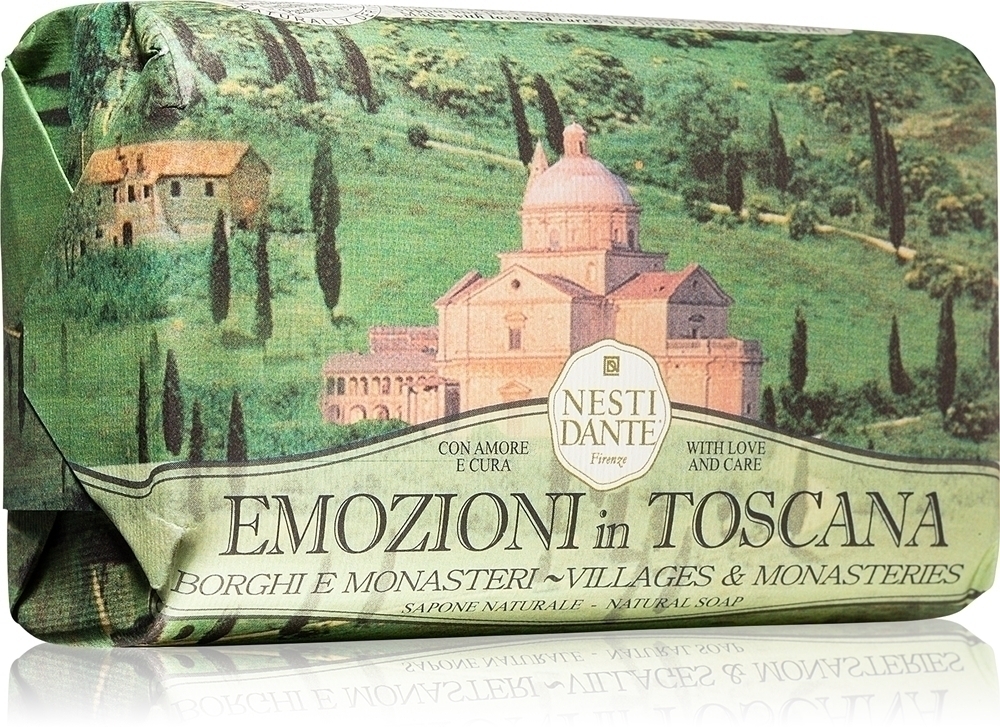 Эмоциони в деревнях и монастырях Тосканы натуральное мыло Nesti Dante, 250 гр
Эмоциони в деревнях и монастырях Тосканы натуральное мыло Nesti Dante, 250 гр