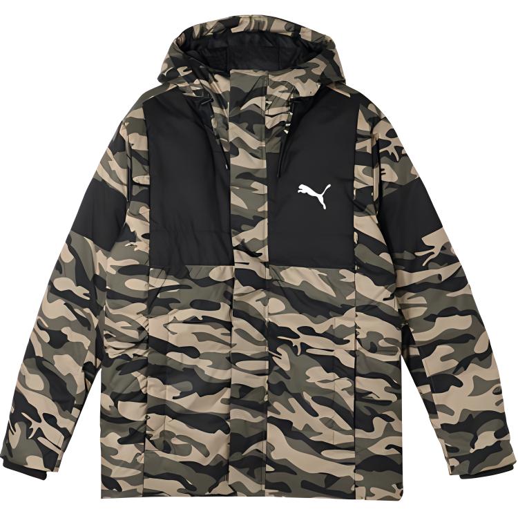 Защитная пуховая куртка AOP Пуховая куртка мужская черная/камуфляж PUMA
Защитная пуховая куртка AOP Пуховая куртка мужская черная/камуфляж PUMA