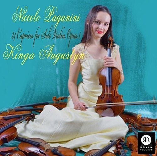CD диск Paganinni, Niccolo / Augustyn, Kinga: Niccolo Paganinni: 24 Caprices For Solo Violin 1
CD диск Paganinni, Niccolo / Augustyn, Kinga: Niccolo Paganinni: 24 Caprices For Solo Violin 1