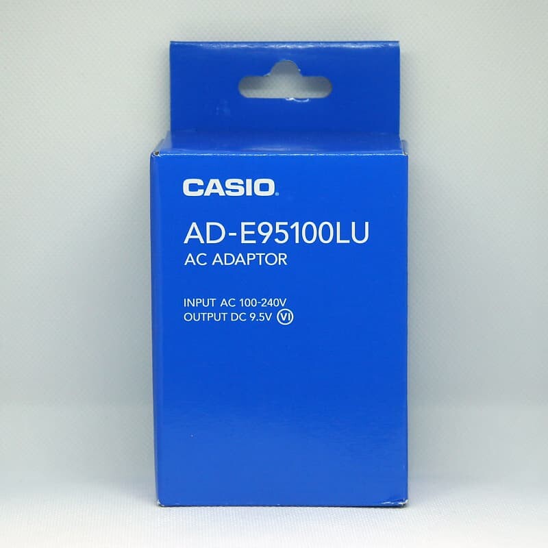 Адаптер переменного тока Casio 9,5 В постоянного тока AD-E95100LU AC Adaptor 9.5V DC AD-E95100LU
Адаптер переменного тока Casio 9,5 В постоянного тока AD-E95100LU AC Adaptor 9.5V DC AD-E95100LU