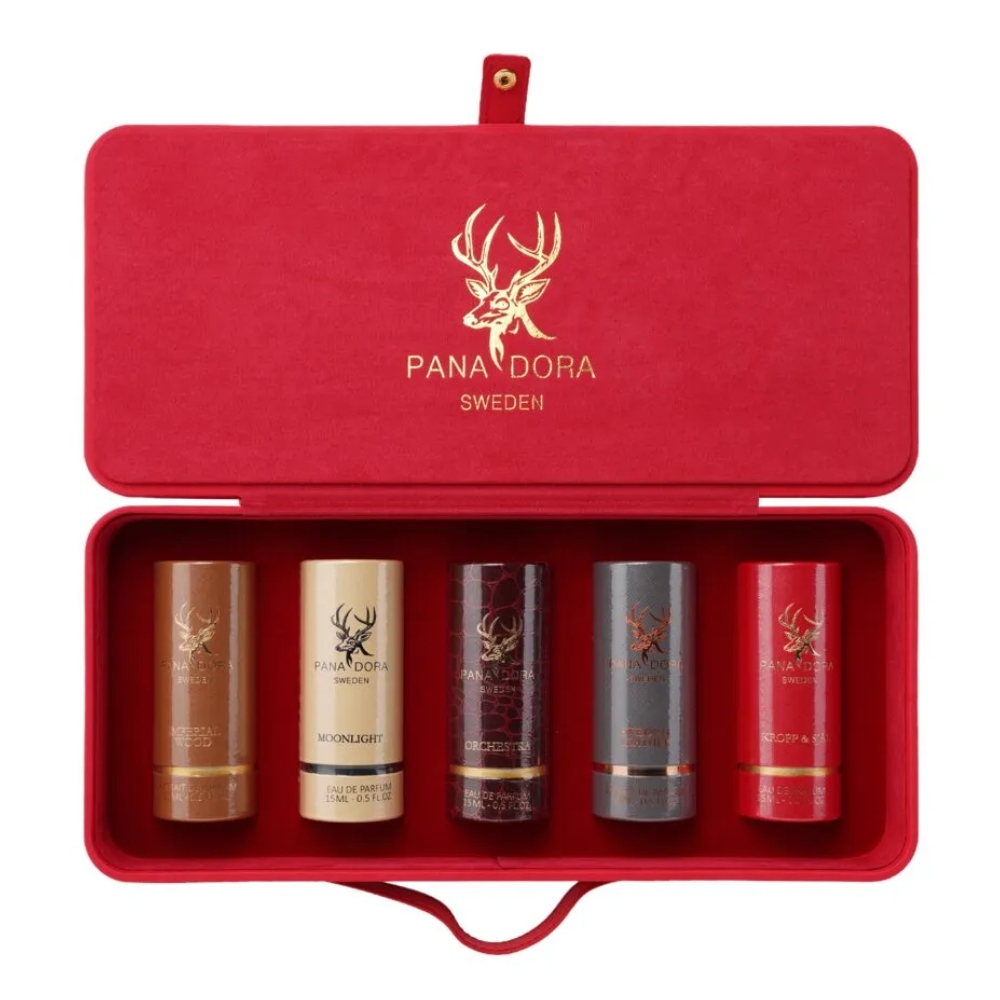 Набор парфюмерный Pana Dora Travel 2026, 5×15 мл, красный
Набор парфюмерный Pana Dora Travel 2026, 5×15 мл, красный