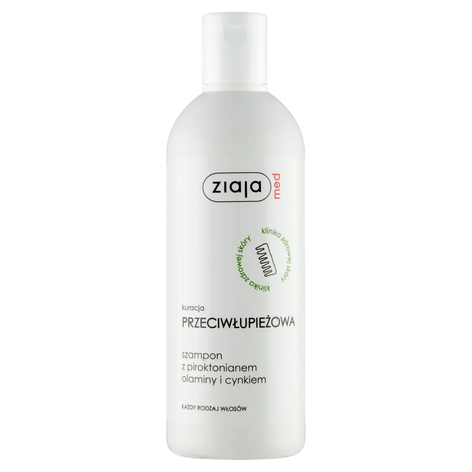 Ziaja med шампунь против перхоти для волос, 300 мл
Ziaja med шампунь против перхоти для волос, 300 мл