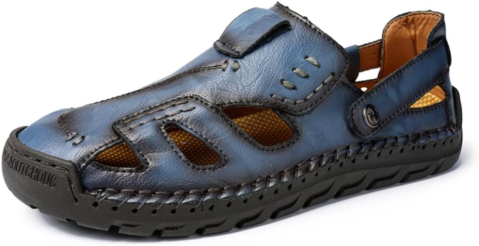 Мужские сандалии Asifn с закрытым носком, с полыми участками, повседневные, дышащие, мягкие, легкие, удобные, летние, пляжные, для рыбалки, прогулок, походов и бродьбы, синий
Мужские сандалии Asifn с закрытым носком, с полыми участками, повседневные, дышащие, мягкие, легкие, удобные, летние, пляжные, для рыбалки, прогулок, походов и бродьбы, синий