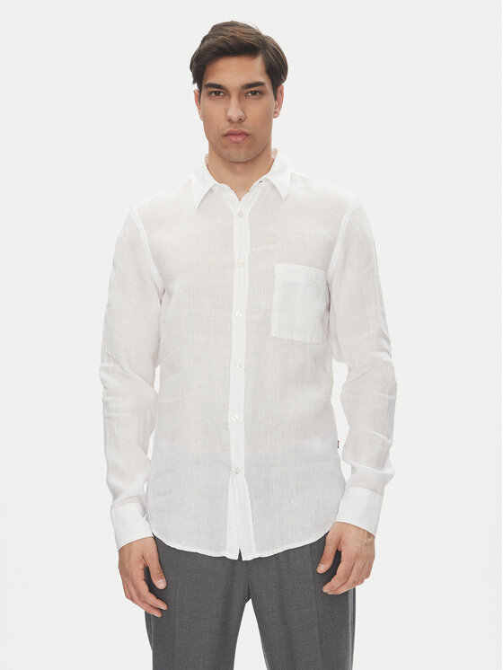 Рубашка обычного кроя 50537381 Boss, белый
Рубашка обычного кроя 50537381 Boss, белый