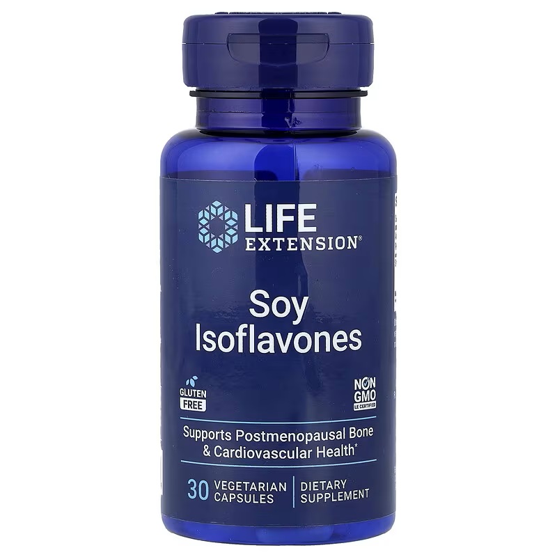 Изофлавоны сои суперабсорбируемые 30 капсул Life Extension
Изофлавоны сои суперабсорбируемые 30 капсул Life Extension