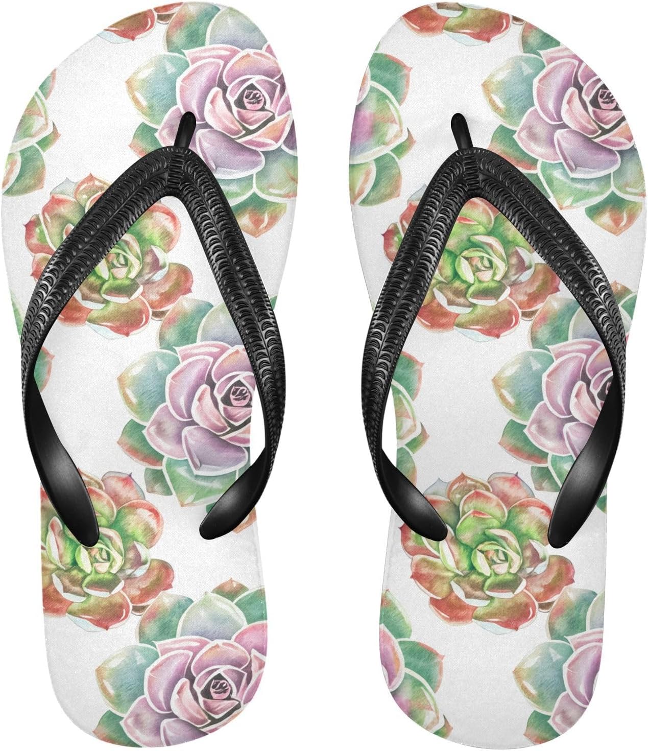 Сланцы с принтом сочных растений акварелью, белые пляжные шлепанцы для душа, резиновые нескользящие летние тапочки для женщин и мужчин Sinestour
Сланцы с принтом сочных растений акварелью, белые пляжные шлепанцы для душа, резиновые нескользящие летние тапочки для женщин и мужчин Sinestour