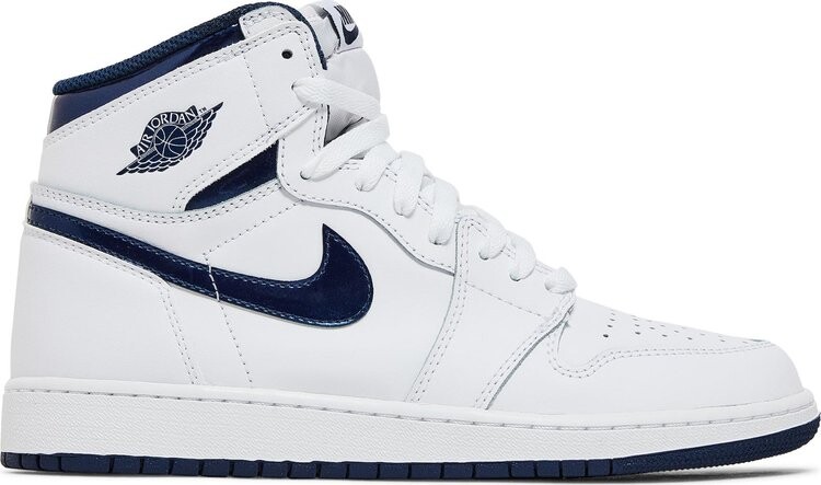 Кроссовки Air Jordan 1 Retro High OG BG Metallic Navy, белый, Белый;серый, Кроссовки Air Jordan 1 Retro High OG BG Metallic Navy, белый
Кроссовки Air Jordan 1 Retro High OG BG Metallic Navy, белый, Белый;серый, Кроссовки Air Jordan 1 Retro High OG BG Metallic Navy, белый