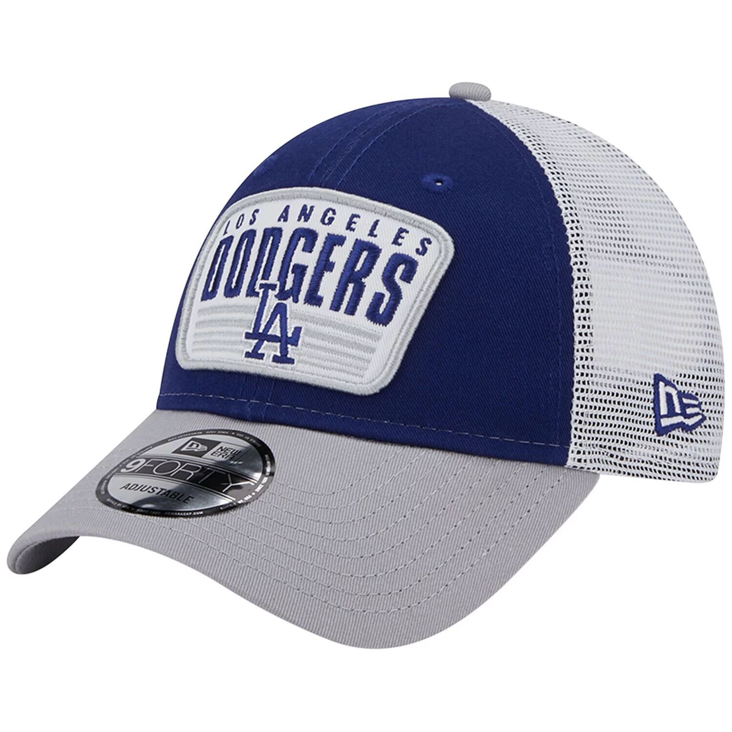 Мужская кепка New Era Royal Los Angeles Dodgers с двухцветной нашивкой 9FORTY Snapback
Мужская кепка New Era Royal Los Angeles Dodgers с двухцветной нашивкой 9FORTY Snapback