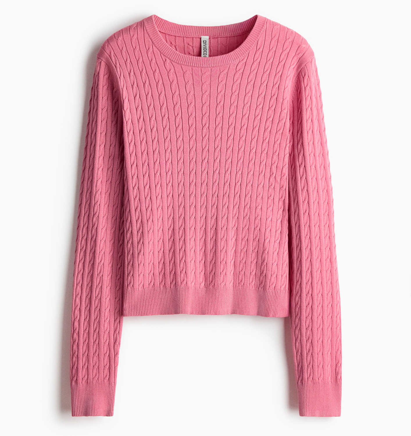 Свитер H&M Cable-Knit, розовый
Свитер H&M Cable-Knit, розовый