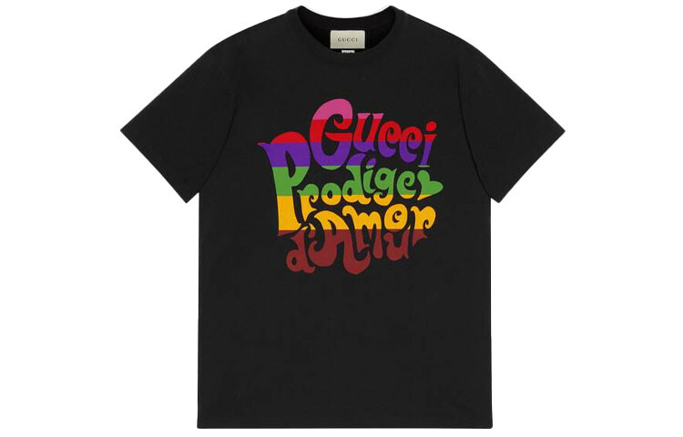 Футболка мужская Gucci с ярким логотипом, черный
Футболка мужская Gucci с ярким логотипом, черный