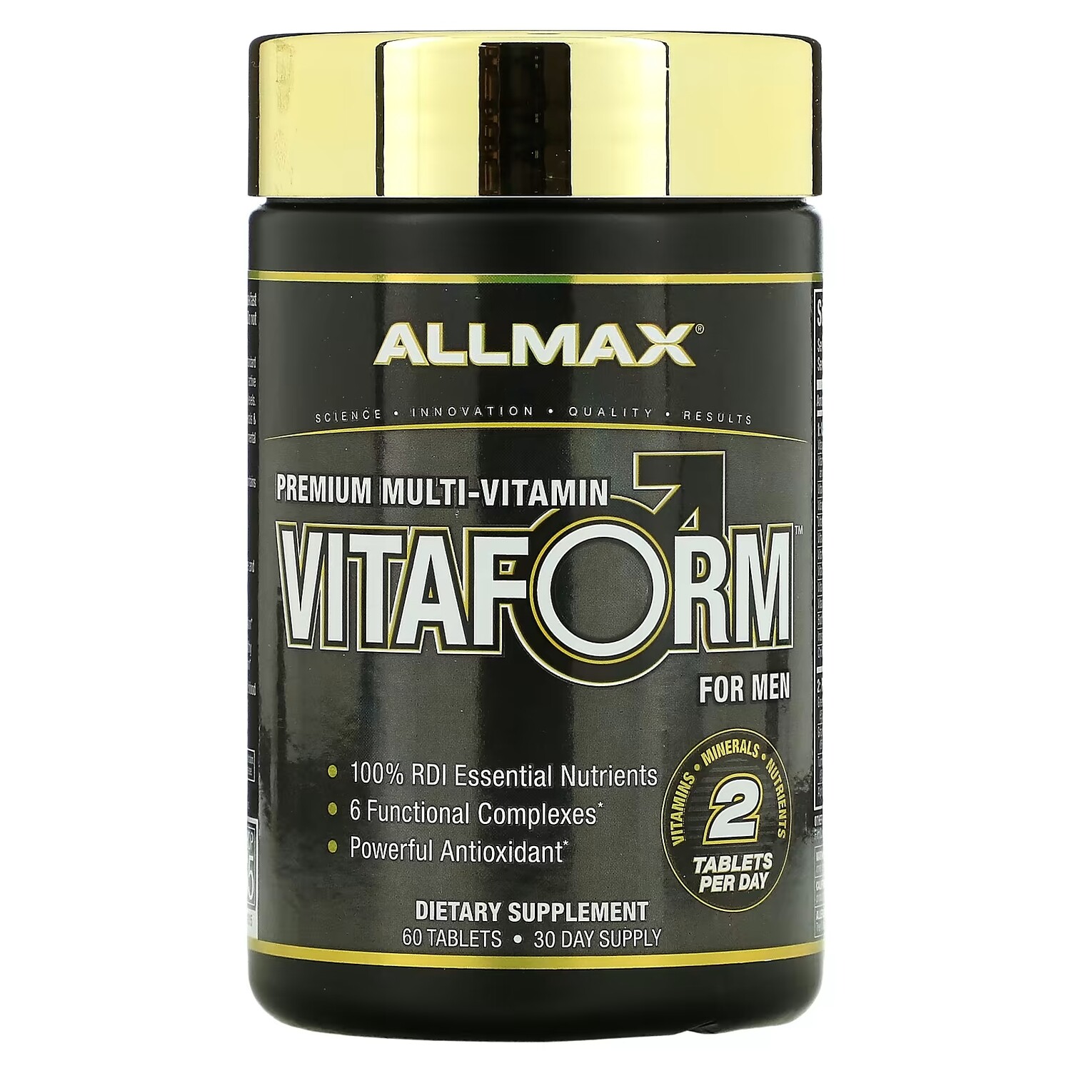 Мультивитамин Премиального Качества для Мужчин ALLMAX Vitaform, 60 таблеток
Мультивитамин Премиального Качества для Мужчин ALLMAX Vitaform, 60 таблеток