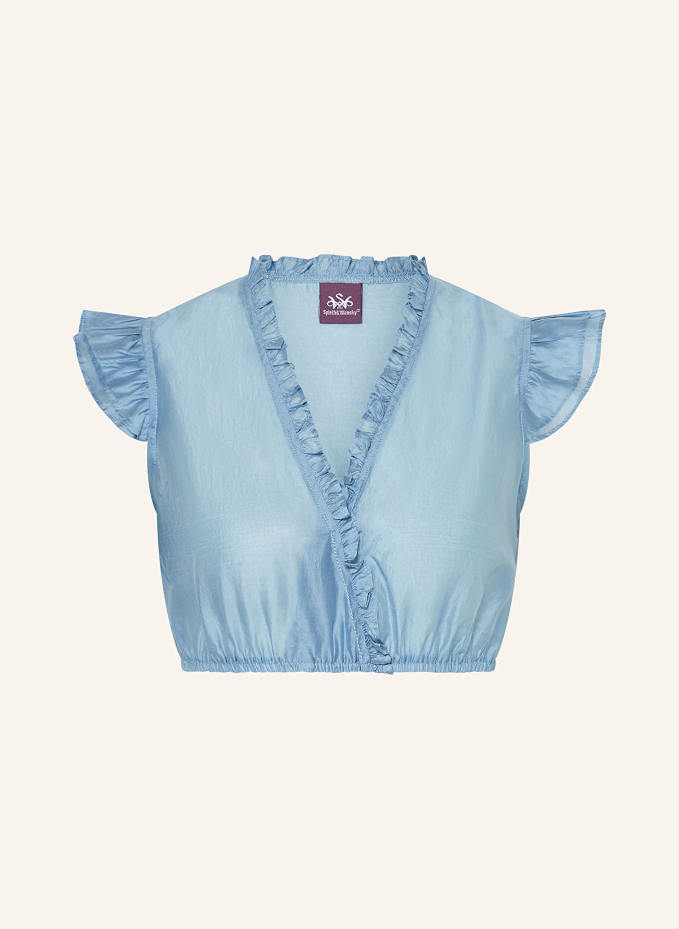 Блузка дирндль фран Spieth & Wensky, голубой
Блузка дирндль фран Spieth & Wensky, голубой