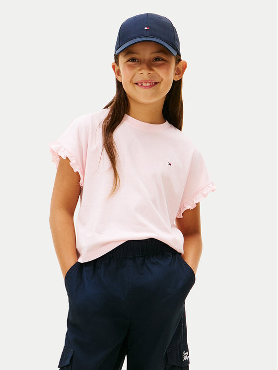 Футболка regular fit KG0KG08970 S Tommy Hilfiger, розовый
Футболка regular fit KG0KG08970 S Tommy Hilfiger, розовый