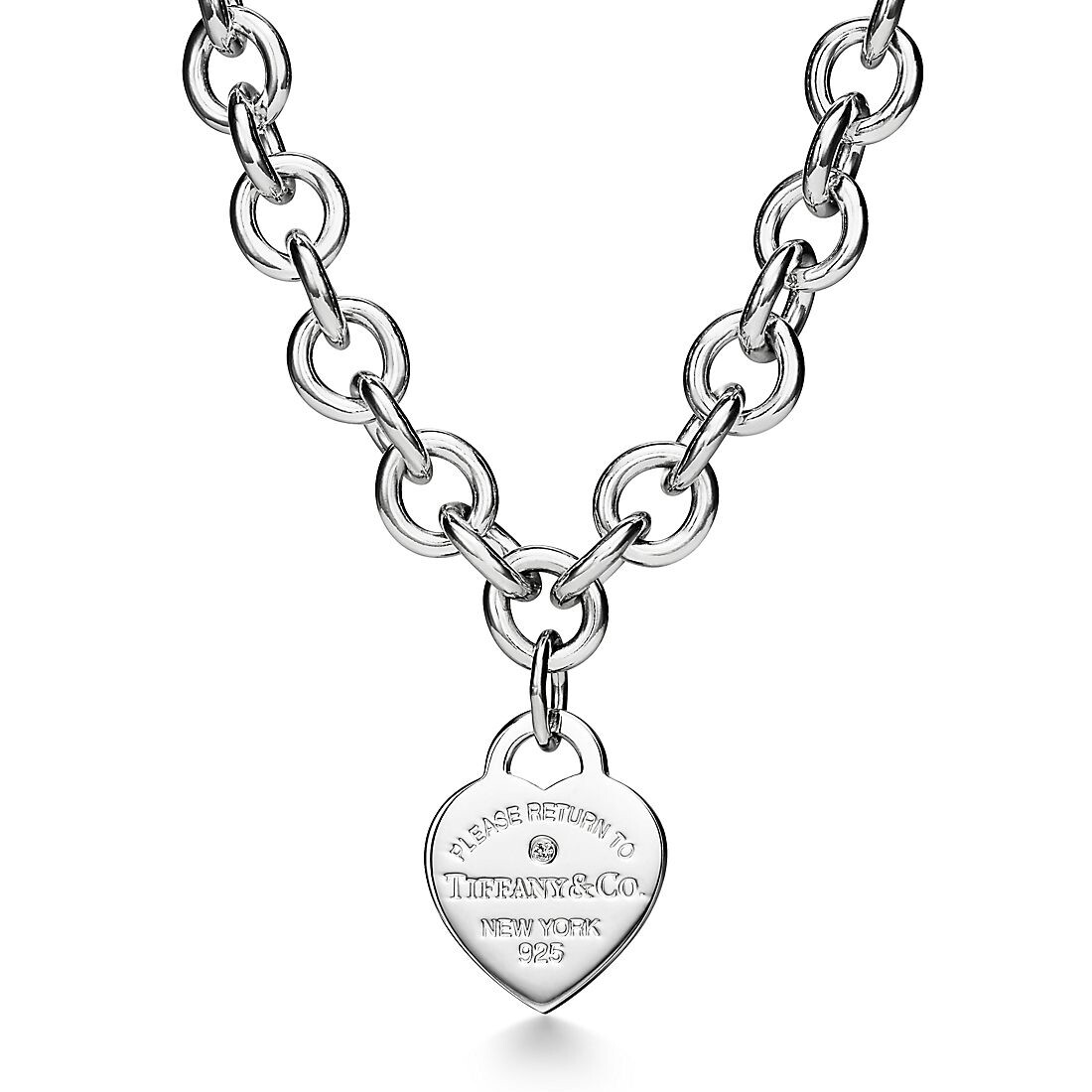 Колье Tiffany & Co. Return to Tiffany Heart Tag, серебро/бриллиант
Колье Tiffany & Co. Return to Tiffany Heart Tag, серебро/бриллиант