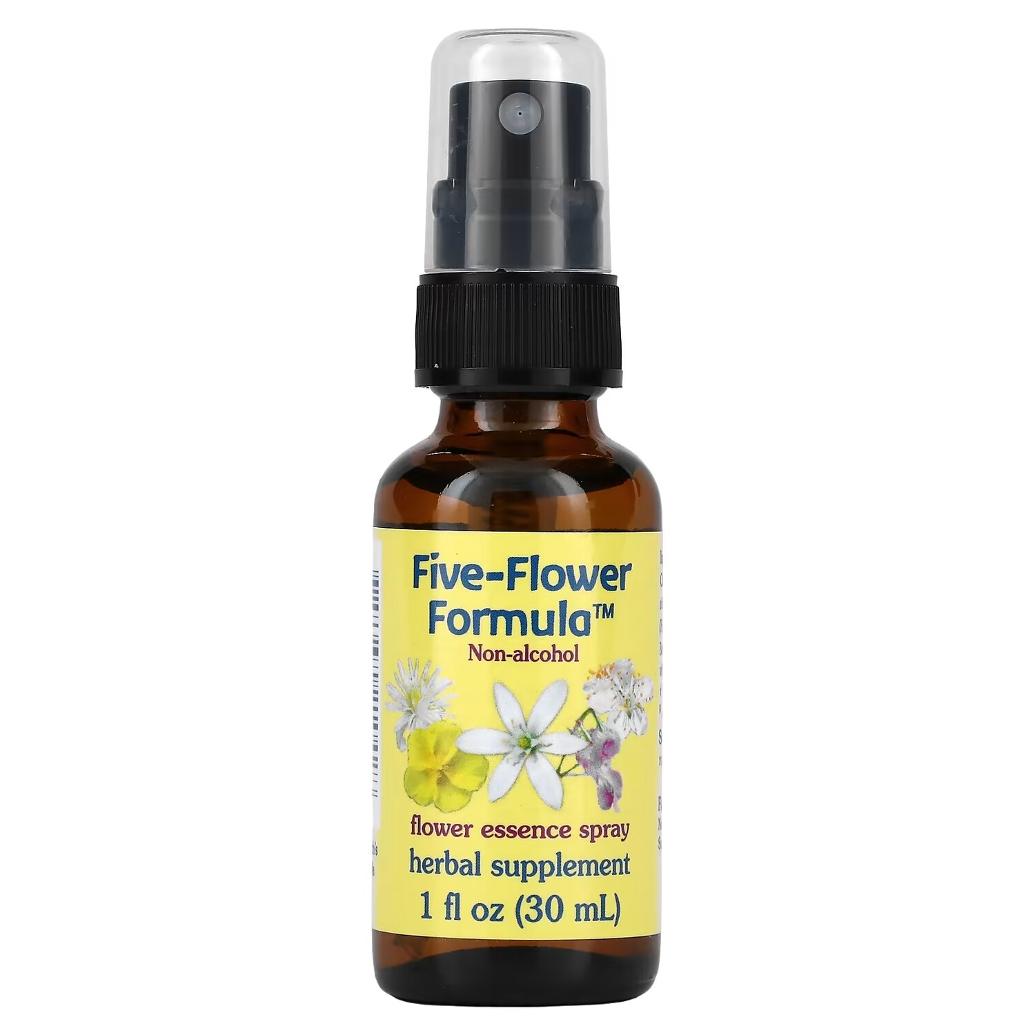 Flower Essence Services Five-Flower Formula Спрей с цветочной эссенцией без спирта, 30 мл
Flower Essence Services Five-Flower Formula Спрей с цветочной эссенцией без спирта, 30 мл
