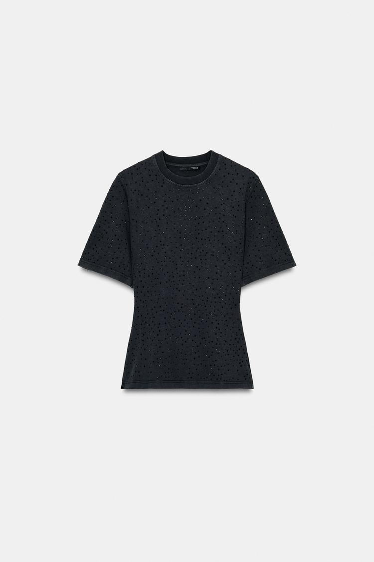 Футболка Zara Shiny Short Sleeve, черный
Футболка Zara Shiny Short Sleeve, черный