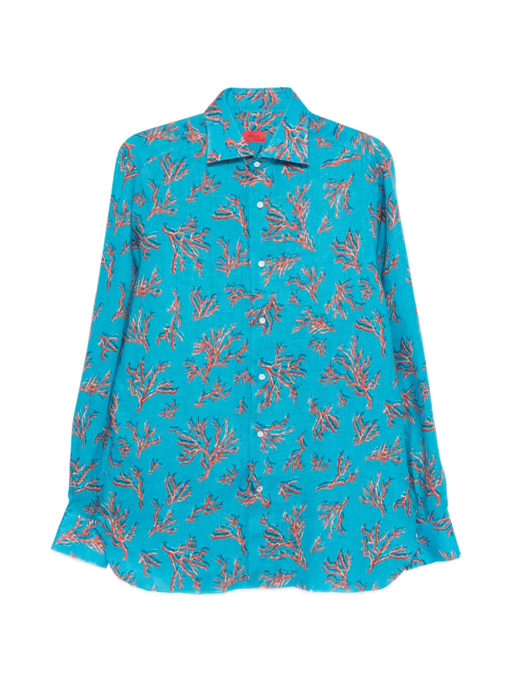 Рубашка с узором Isaia, синий
Рубашка с узором Isaia, синий