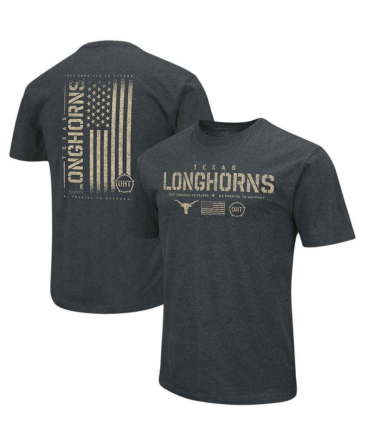 Мужская футболка texas longhorns oht в стиле милитари с надписью appreciation flag 2.0 в меланжевом черном цвете Colosseum, мульти
Мужская футболка texas longhorns oht в стиле милитари с надписью appreciation flag 2.0 в меланжевом черном цвете Colosseum, мульти
