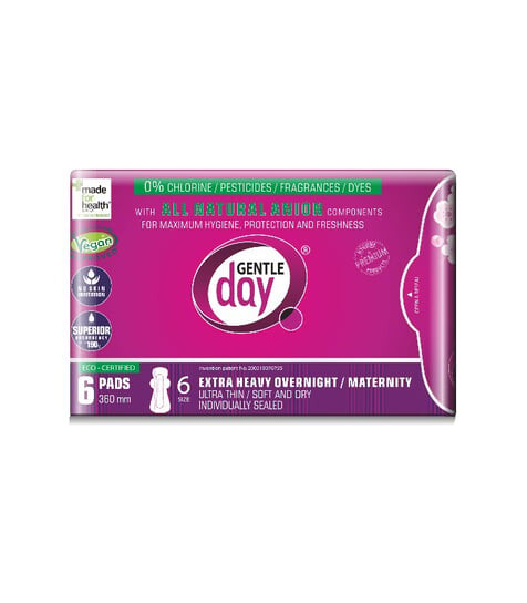 Послеродовые гигиенические прокладки с анионовой полоской, 6 шт. Gentle Day
Послеродовые гигиенические прокладки с анионовой полоской, 6 шт. Gentle Day