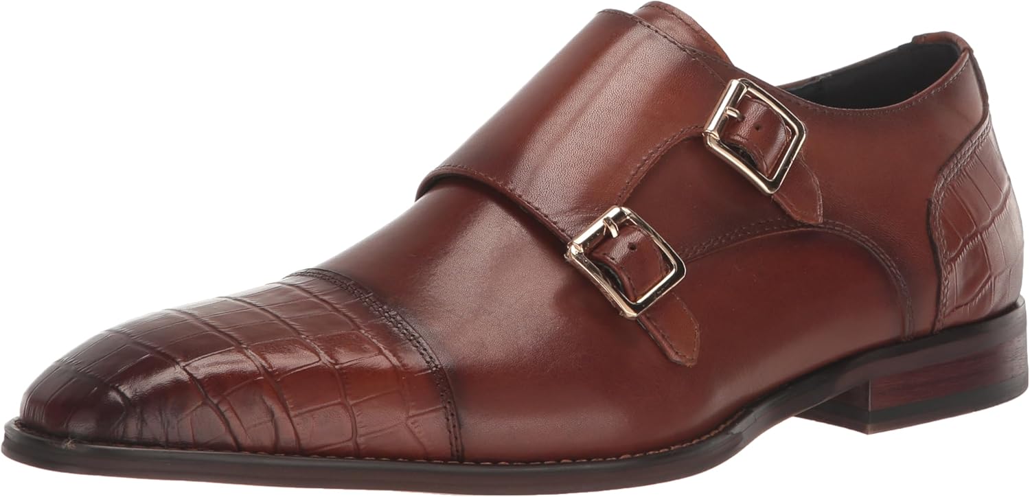 Мужские туфли Stacy Adams Pierson с двойным ремешком и заостренным носком, Cognac
Мужские туфли Stacy Adams Pierson с двойным ремешком и заостренным носком, Cognac