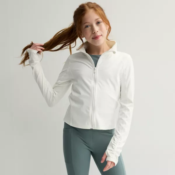 Куртка с застежкой-молнией спереди для девочек 4-20 лет Tek Gear, белый
Куртка с застежкой-молнией спереди для девочек 4-20 лет Tek Gear, белый