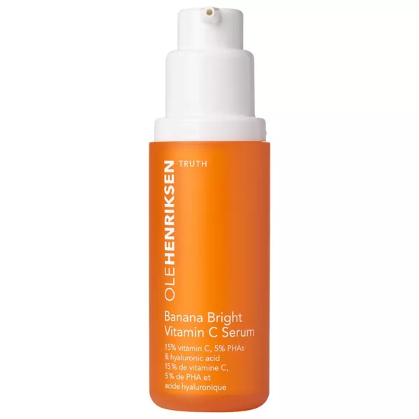 Banana Bright 15% витамин С сыворотка от темных пятен Olehenriksen
Banana Bright 15% витамин С сыворотка от темных пятен Olehenriksen