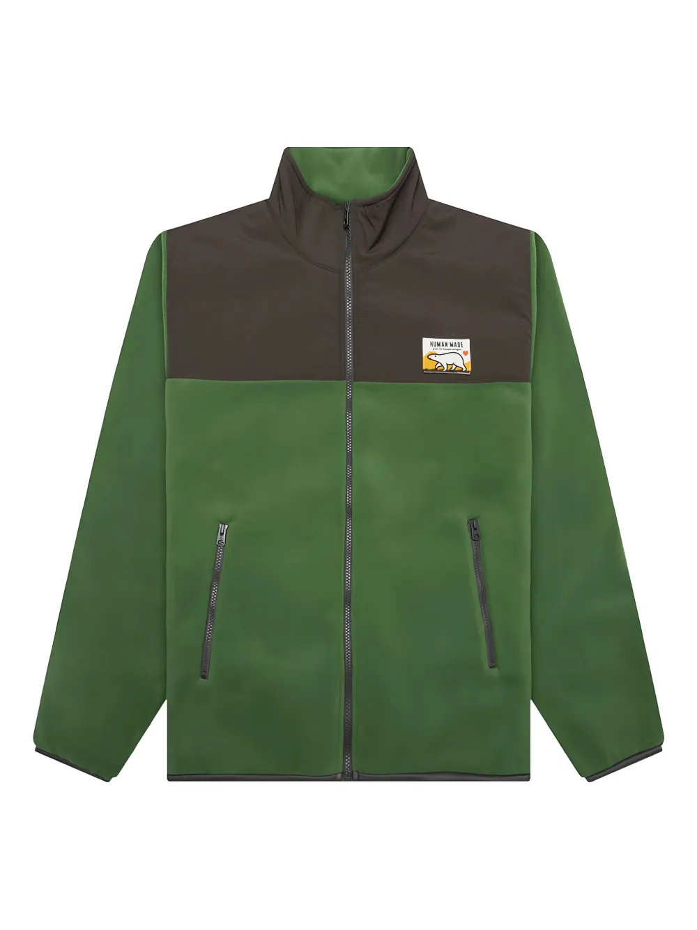 Куртка с флисовыми панелями Human Made, зеленый
Куртка с флисовыми панелями Human Made, зеленый