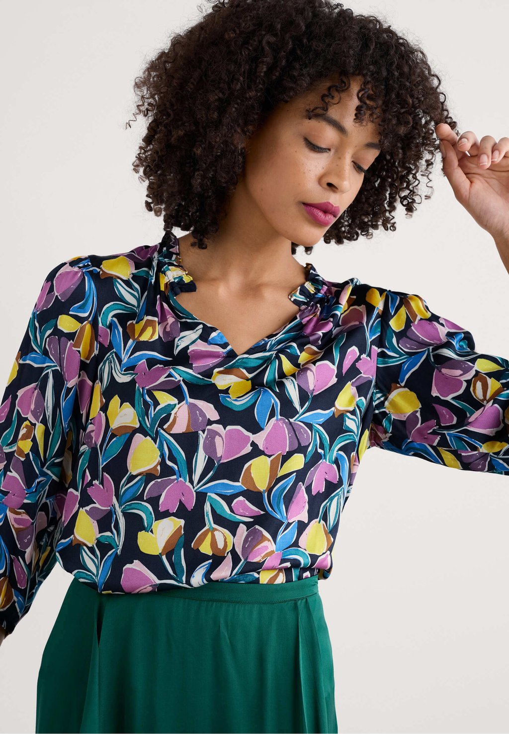 Топ с длинными рукавами FLOWER WEAVE Seasalt Cornwall, мультиколор 
Топ с длинными рукавами FLOWER WEAVE Seasalt Cornwall, мультиколор