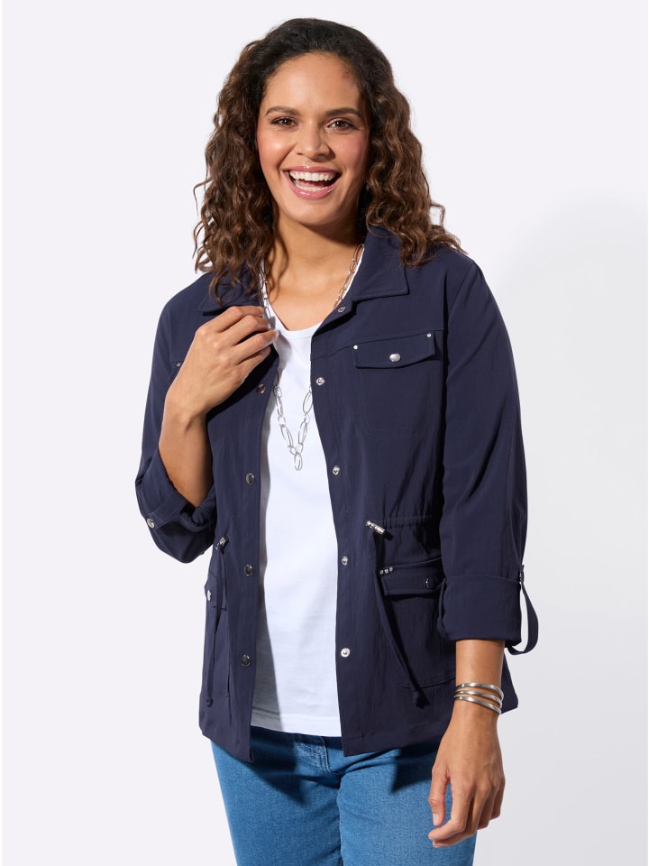 Блузка-блейзер темно-синего цвета WITT WEIDEN
Блузка-блейзер темно-синего цвета WITT WEIDEN